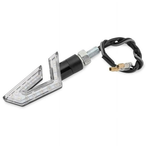 Bike Master 266286 15A Black Lightweight Director LED Turn Signal