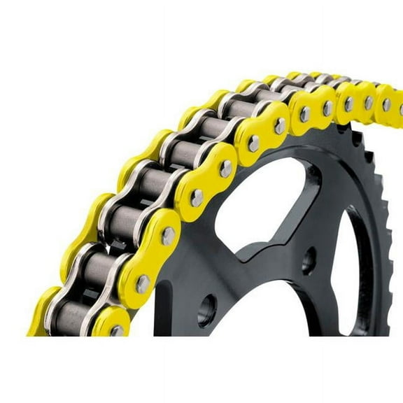 BikeMaster 525 BMXR X-Ring Chain - Colored (150 Links) (Yellow)