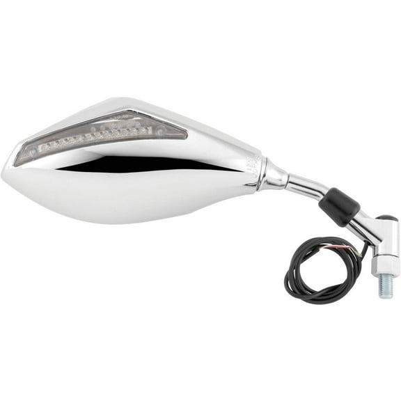 BikeMaster Mirror Set with L.E.D. Turn Signals