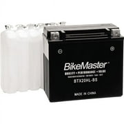 Bike Master 781307 BTX14AHL-BS High-Performance Maintenance-Free Battery