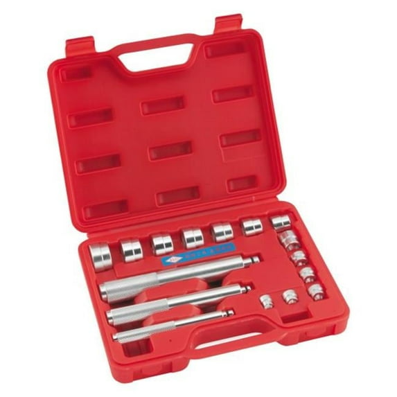 Bike Master 152484 Bearing Race & Seal Driver Set - 16 Piece