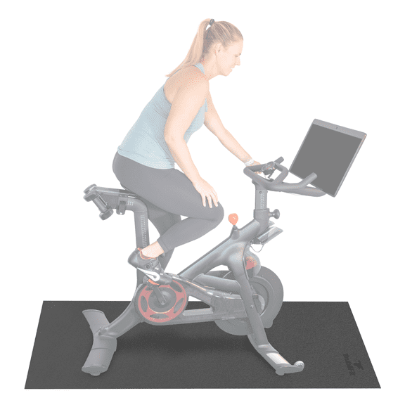 Bike Mat for Peloton Bike and Peloton Bike+, Mat for Peloton, Exercise Bike Mat