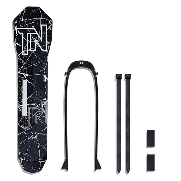 Bike Mudguard Set,PP5 Plastic Rear for FENDERS For Road Bike And Mountain Bike,With 90-200mm Fork Width Compatibility(A)