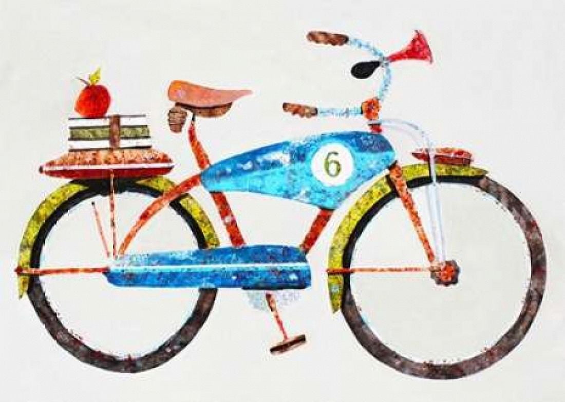 Bike No 6 Canvas Art - Anthony Grant (20 x 28)