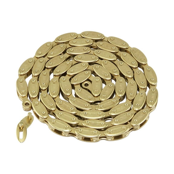 Bike Olive Chain 1/2x1/8x100 1/Speed Gold.