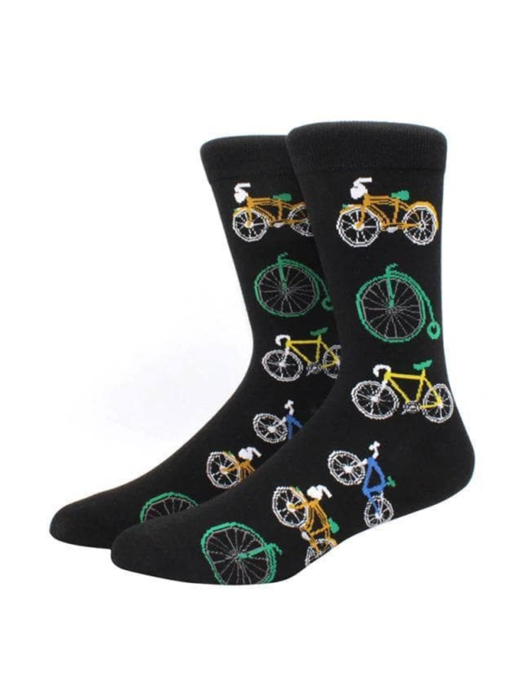 Bike Pattern Socks from the Sock Panda (Adult Medium - Women's Shoe Sizes 5-10)