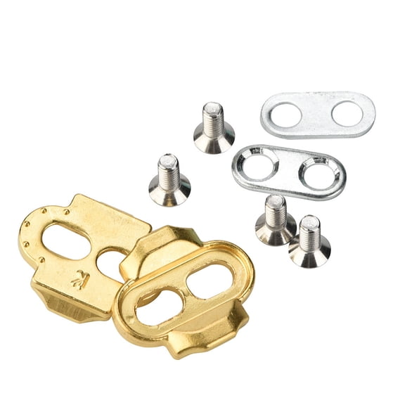 Bike Pedal Cleats Set, Compatible With Clipless Pedals, Durable Cycling Cleat Kit For Road And Mountain Bikes