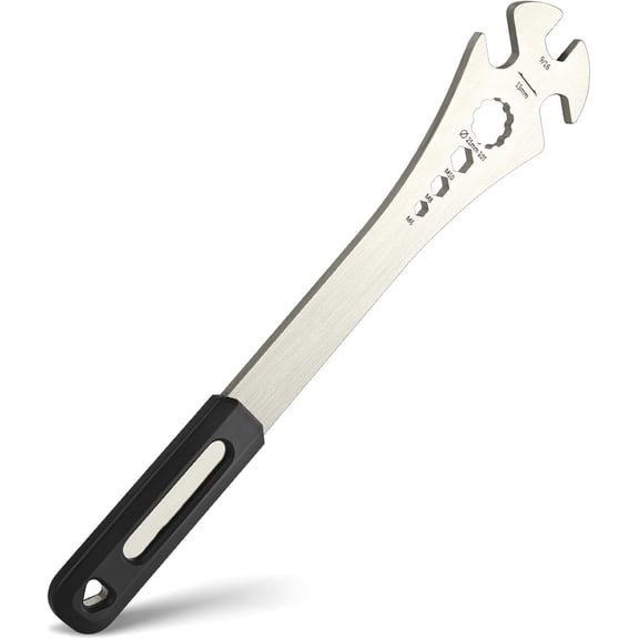 Bike Pedal Wrench, Bicycle Pedal Removal Tool with Extra Long Handle for Efficient Repair of Road and Mountain Bikes