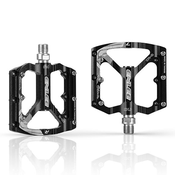 ENLEE Bike Pedals Aluminium Alloy Flat Platform Pedals Mountain Bike Pedals Cycling Pedals