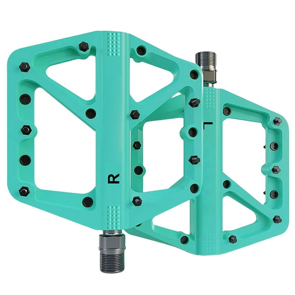 Bike Pedals, Nonslip Wide Platform with 9/16Inch Sealed Bearing for Road Cycling