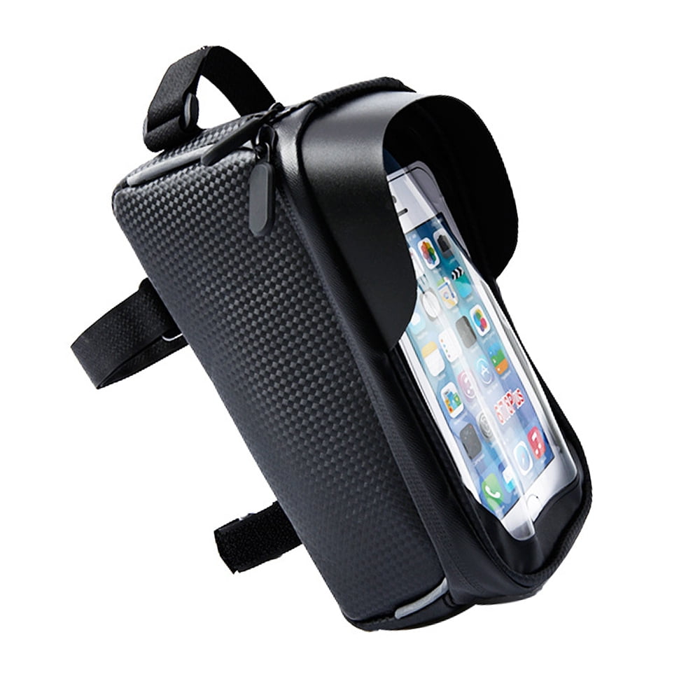 Bike Phone Front Frame Bag Bicycle Bag Waterproof Bike Phone Mount Top