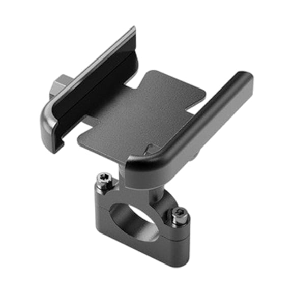 Bike Phone Holder 360 Adjustable Anti-Shake Design Heavy-Duty Aluminum Mount with Locking Clip for Motorcycles