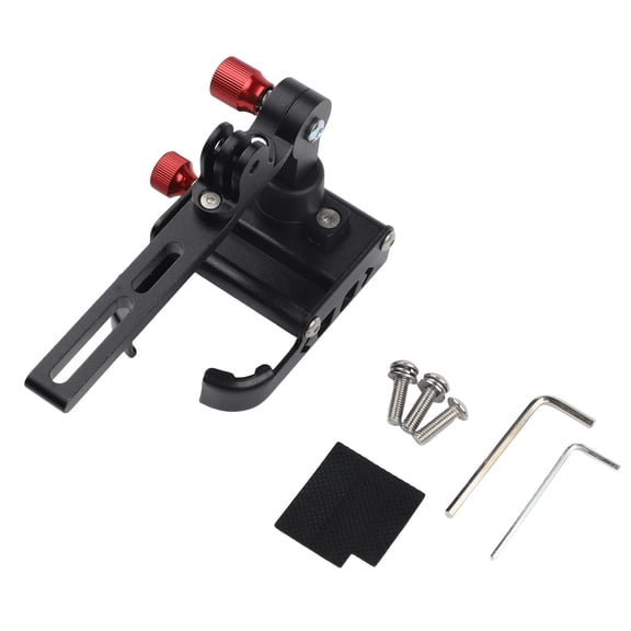 Bike Phone Holder for 4.7-7 inch Phones, aluminum Alloy Handlebar Mount for55-95mm Wide Devices, Non-Blocking Camera and Charging Port, Road Bike Integrated Stem Mount with Bolt
