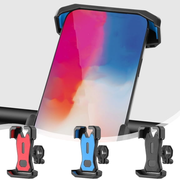Bike Phone Mount with Light USB Rechargeable Waterproof Bicycle Phone Holder Handlebar Mount for Motorcycle E-bike Night Riding 360 Adjustable by PALIFEUR