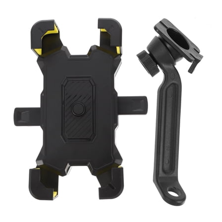 Yellow Bike Phone Mount for Car Holder Navigation Bracket 3.5 to 6 Inch Phones