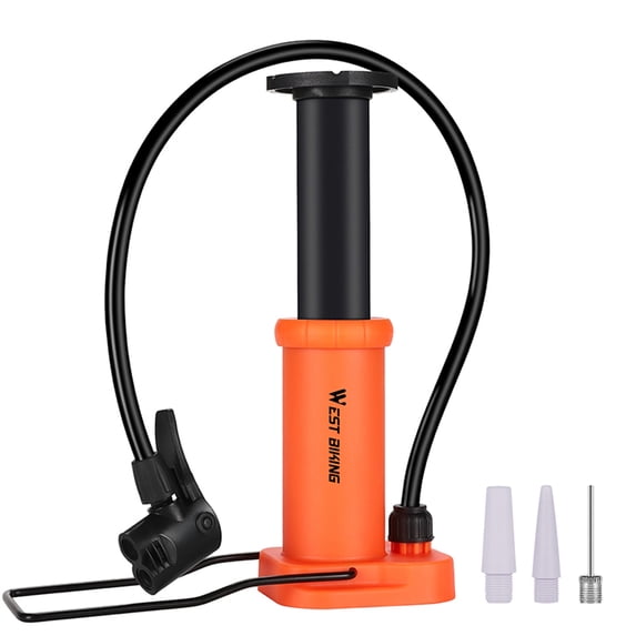 Woowind Portable Bike Pump With Digital Gauge - 120 PSI Rechargeable For Road & Mountain Bikes