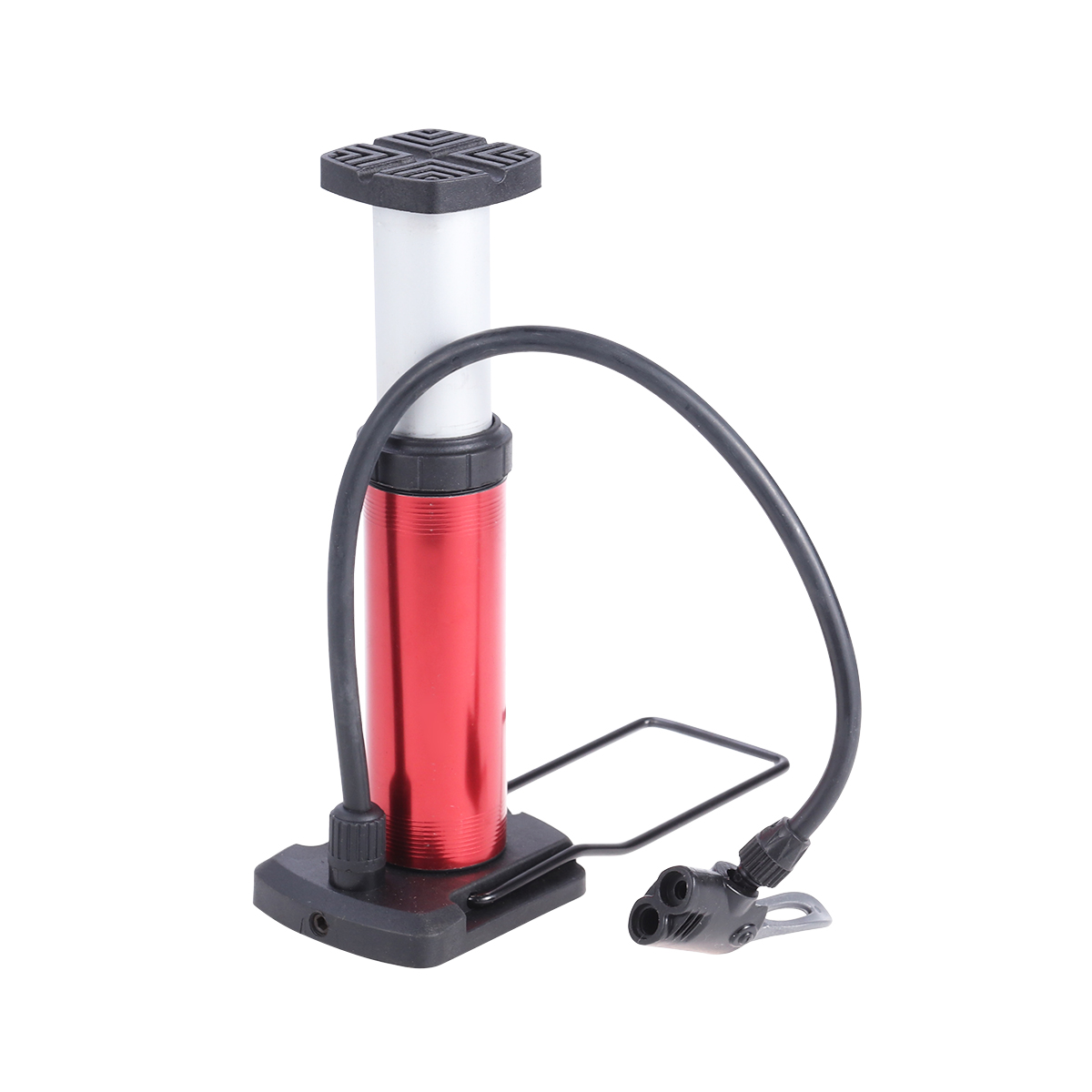 Bike Pump Portable Mini Bike Floor Pump Foot Activated Tire & Air Pump