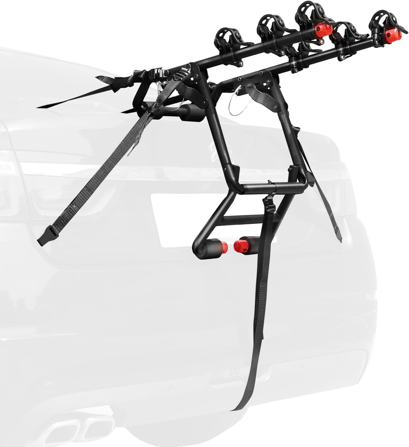 FORWODE Bike Rack, 3-Bike Trunk Mount Rack, Folding Bike Rack Portable ...