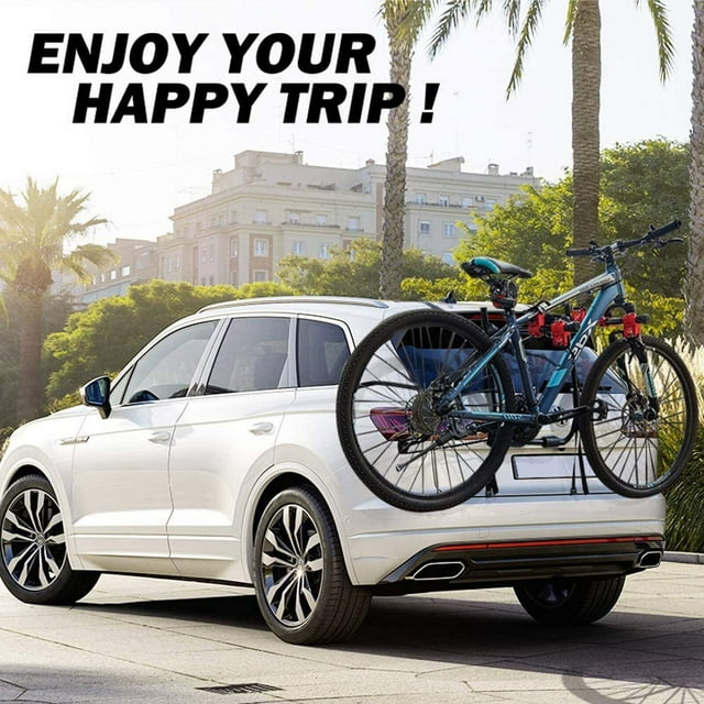 Bike Rack 3bike Trunkmount Sedan Hatchback Rack Bicycle Holder For