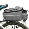 thumbnail image 1 of Bike Rack Bag 10L, Waterproof Bicycle Rear Pannier with Rain Cover, Ebike Saddle Trunk Carrier with Reflector & Adjustable Cord, for Commuter, Travel & Outdoor, 1 of 9