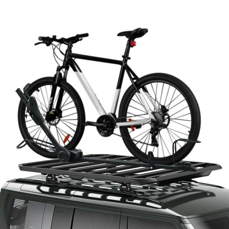 Adjustable bike rack for car shop