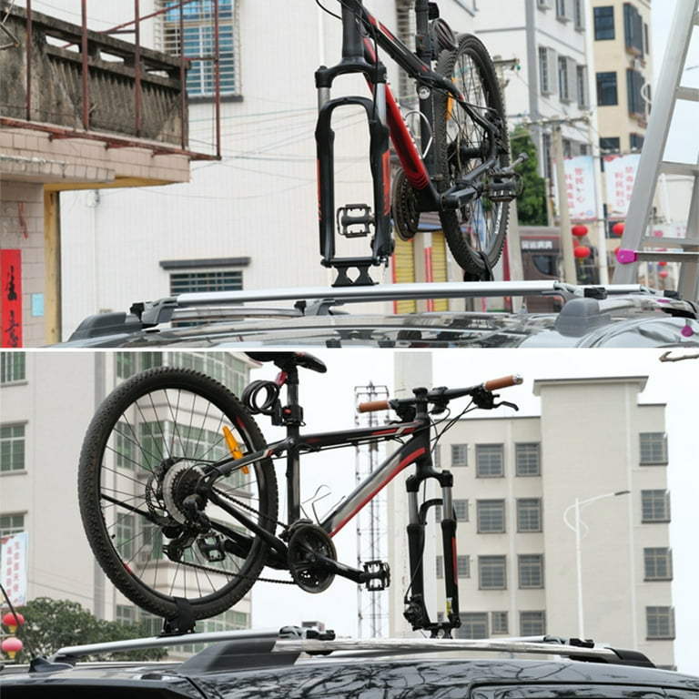 Bike Rack Rear Wheel Mount Car Roof Mount Roof Mount Carrier Bike Rear Wheel Dsfen Qahm Car Carrier Huiop Universal Bike Car Mount Road Car Carrier