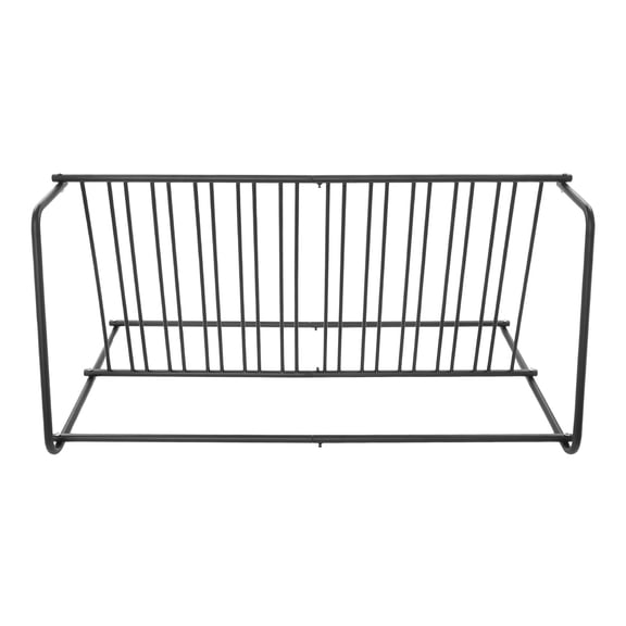 Bike Rack Stand, Bike Stand, 11 Slot Bicycle Parking Rack Black, Heavy Duty Steel Construction, 60.83 Inch Length, for Public Spaces, Park, Mall, School, Durable and Stable