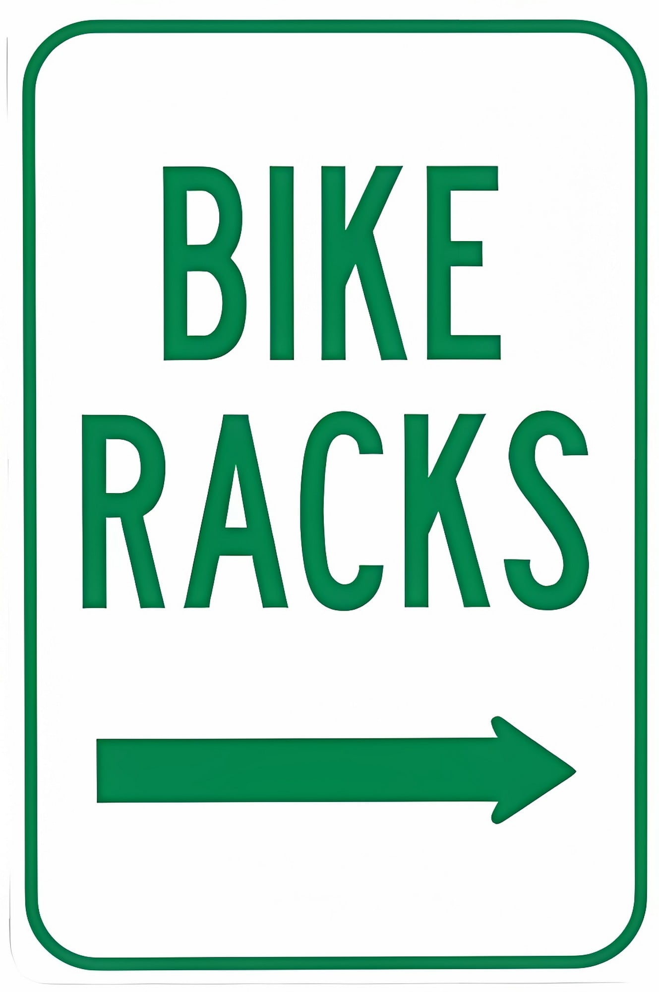 Bike Racks Right Arrow 8