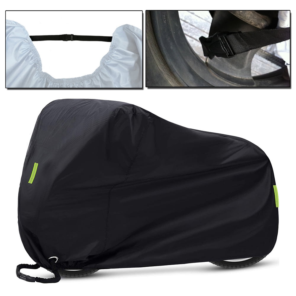 Bike Rain Cover, Waterproof Dust Protection for Mountain and Road Bike