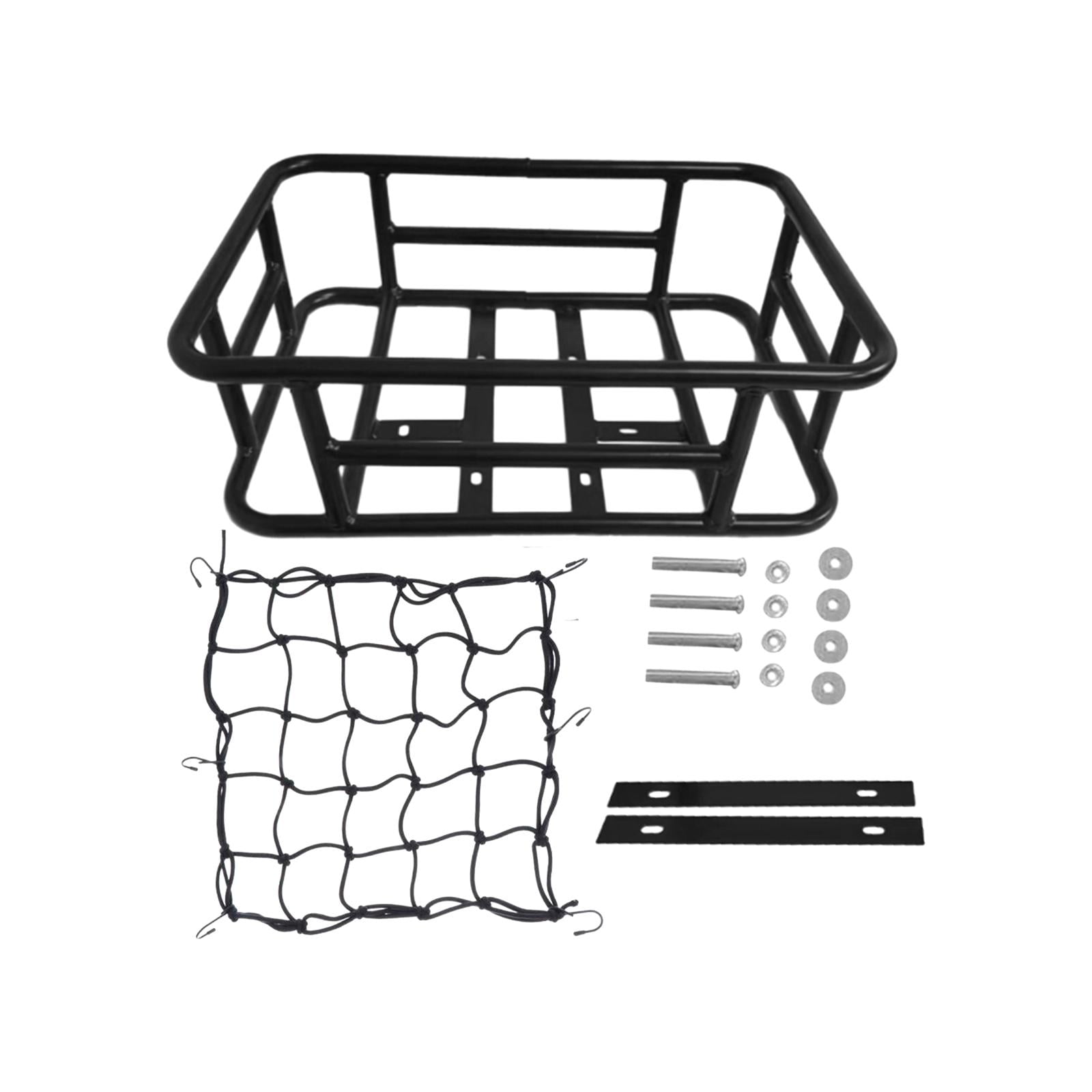 Bike Rear Basket Bike Rear Rack Freight Touring Carrier, Luggage Rack