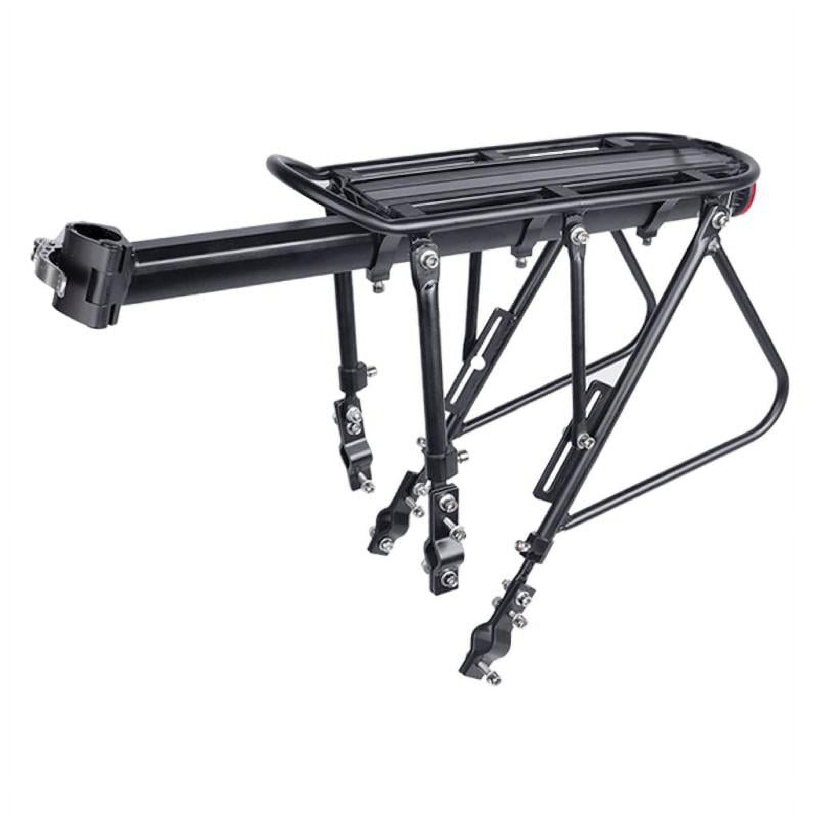 Bike Rear Cargo Panniers Carrier Luggage with Safety Warning for 24