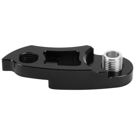 Bike Rear Derailleur Hanger Extension Aluminum Tail Hook Adapter Frame Extender Accessory 41mm 2.4 in Black