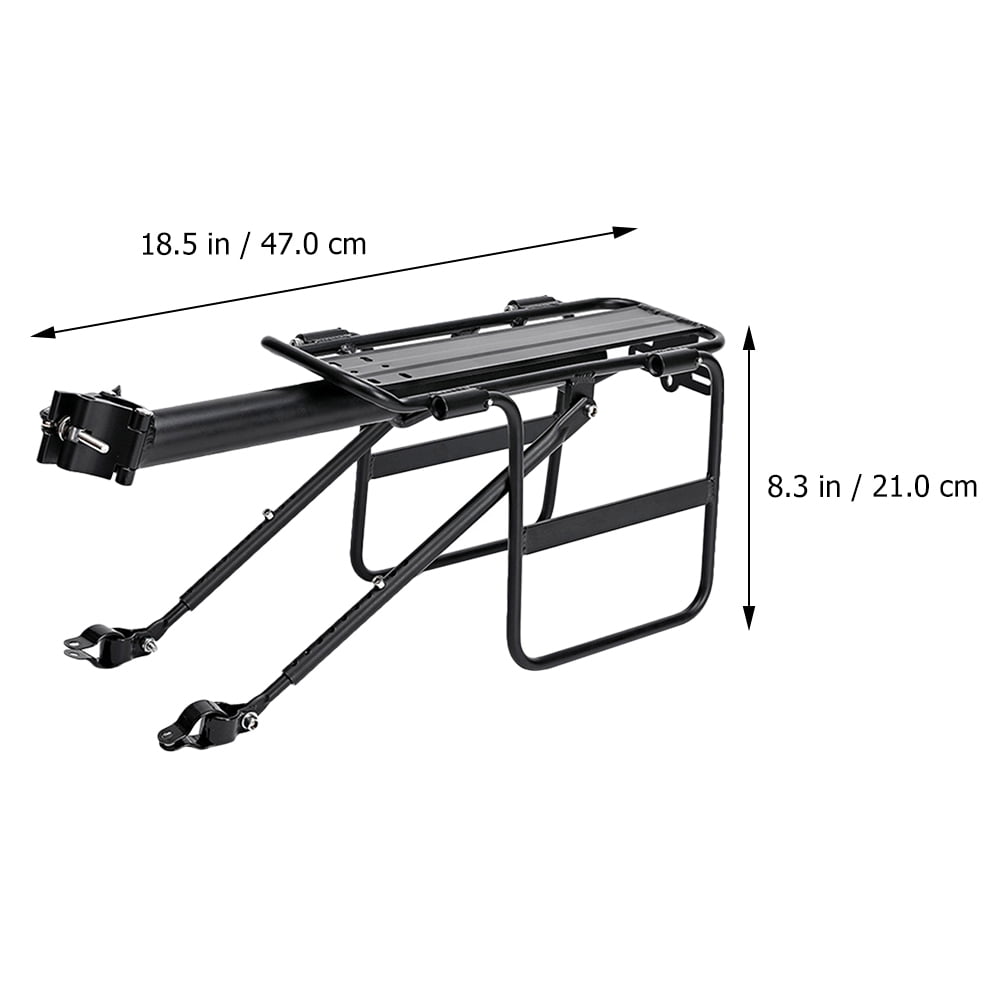 Bike Rear Rack 1Pc Practical Bike Rear Rack Bike Cargo Holder Durable