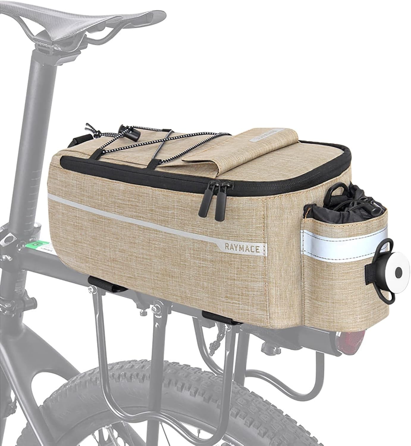 Bushwhacker Omaha Bicycle Rack Grocery Pannier Pair Cycling Basket Bike Rear Bag Holder Carrier Trunk with Storage Walmart
