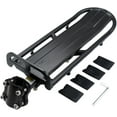 thumbnail image 1 of Bike Rear Rack Retractable Aluminum Alloy Bicycle Cargo Rack Mount, 1 of 7