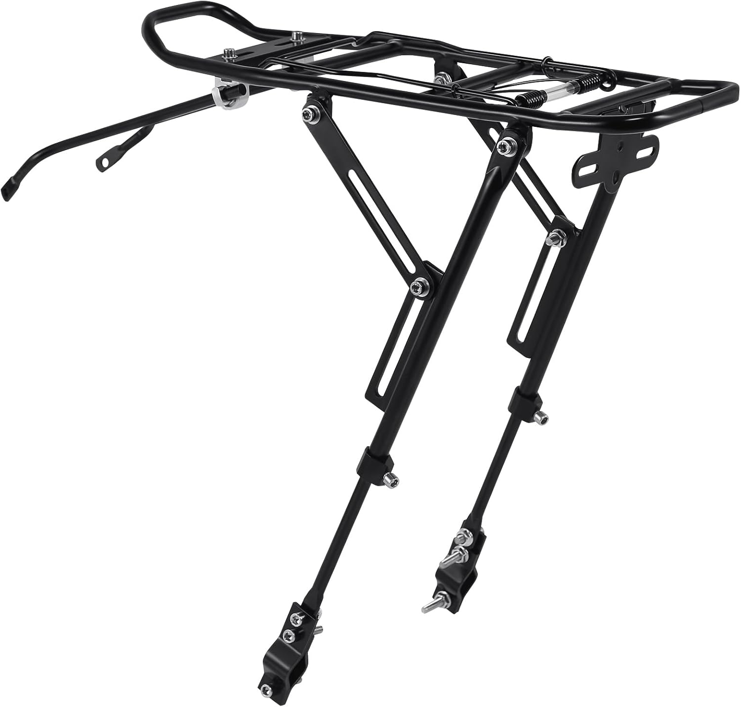 Universal Cargo Rack Universal Rear Bike Rack | 115lb Capacity | Quick ...