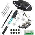 thumbnail image 1 of Bike Repair Kit, Bike Tire Repair Tool Kit Contains 16-in-1 Tool, 120Psi Mini Bicycle Pump, Bicycle Tire Patch Kit, Used for Mountain Bike and Road Bike., 1 of 7