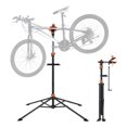 Bike Repair Stand Adjustable Maintenance Folding Bike Rack Tool Tray