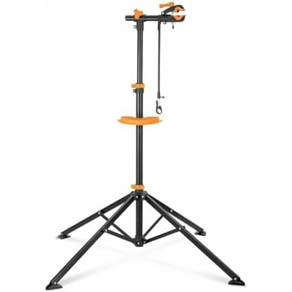 Bike Repair Stand (Max 66lbs/30kg) - Foldable Workstand with Magnetic Tool Tray (24.5x13cm), 360 Rotatable Head, GS Certified for 20-29" Mountain/Road Bikes$$Sport & Recreation Other