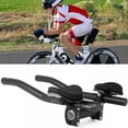 thumbnail image 1 of Bike Rest Handlebar Cycling Bicycle Armrest Handlebars TT Handlebar Aero Bars Bicycle Rest Handlebar Aluminum Alloy Aero Bars for Mountain Road MTB Bike, 1 of 6