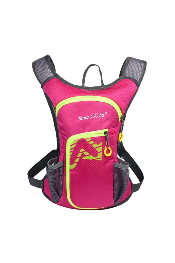 Bike Ride Cycling Pack Outdoor Sport Knapsack Running Jogging Hiking Marathon Climbing Travel Backpack Hydration Water Bag Place,Purple