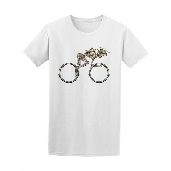 Bike Rider Robot Tee Men's -Image by Shutterstock