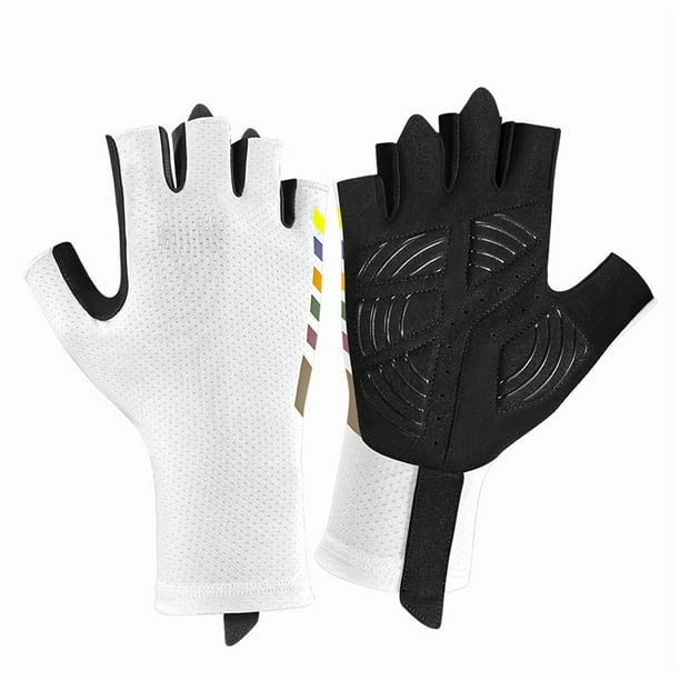 Bike Riding Half Finger Gloves for Summer Breathable and Ultralight Cycling Gloves AntiSlip and Absorbing Sport Gloves