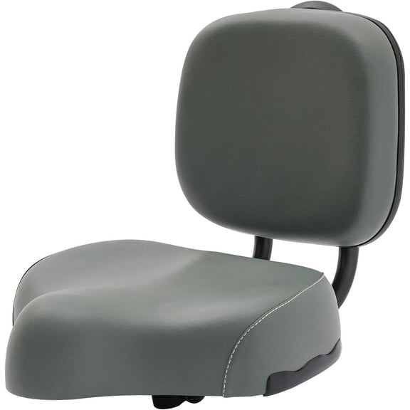 Bike Saddle with Backrest, Bicycle Tricycle Saddle Seat, Adjustable Backrest Height, Comfort Saddle with Back Rest