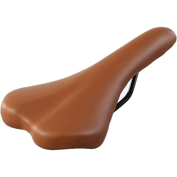 Bike Seat - Bike Saddle Cycling Cushion Replacement - Shock Absorbing Wear-Resistant Waterproof, PU Leather Bike Seat Comfort Fit for Road Bike Fixed Gear Bike
