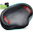 thumbnail image 1 of Bike Seat Noseless Wide Bicycle Seat for Women Men, Bike Seats Cushion Comfort for Big Butt, Multiple Fit Saddle for Peloton, Electric, Exercise, Cruiser Bikes, 1 of 16