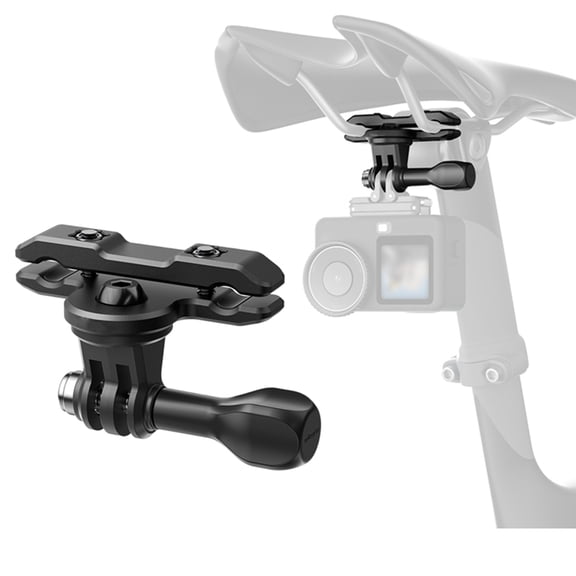 Bike Seat Rail Mount for Insta360 / DJI / GoPro Camera Bicycle Saddle Rail Camera Mount Bike Seat Mount