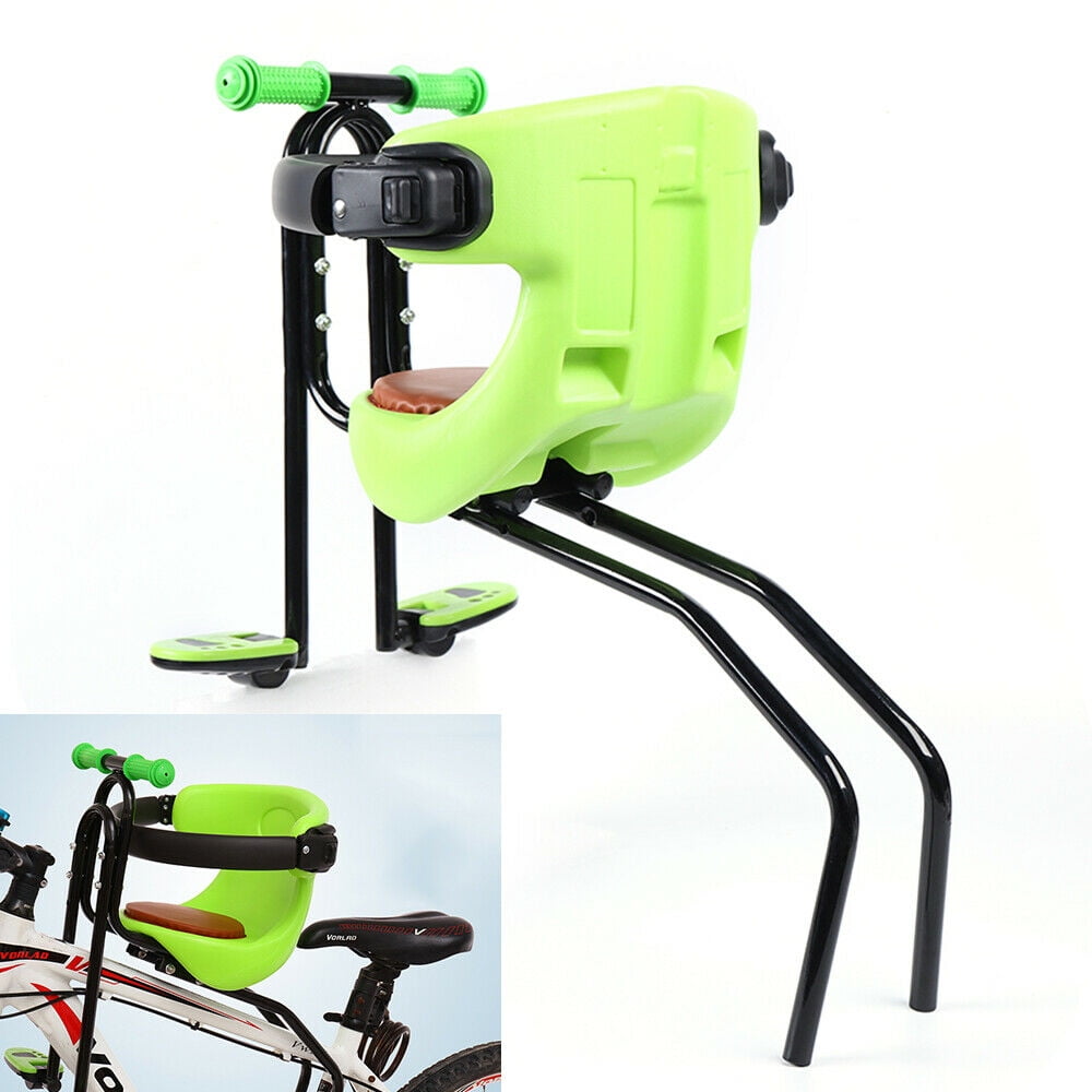Bike Seat w/Handrail, Adjustable Bicycle Seat, Position Bicycle Safety Seat, 44.09lbs Load Capacity