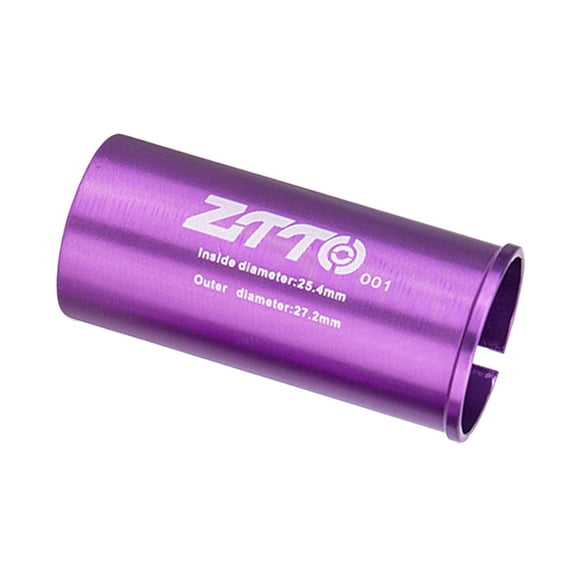 Bike Seatpost Adapter, Shim Reducing Sleeve Conversion Adapter, Change Post Size Easily Without Changing Seatpost - to 25.4mm 27.2 to 25.4mm