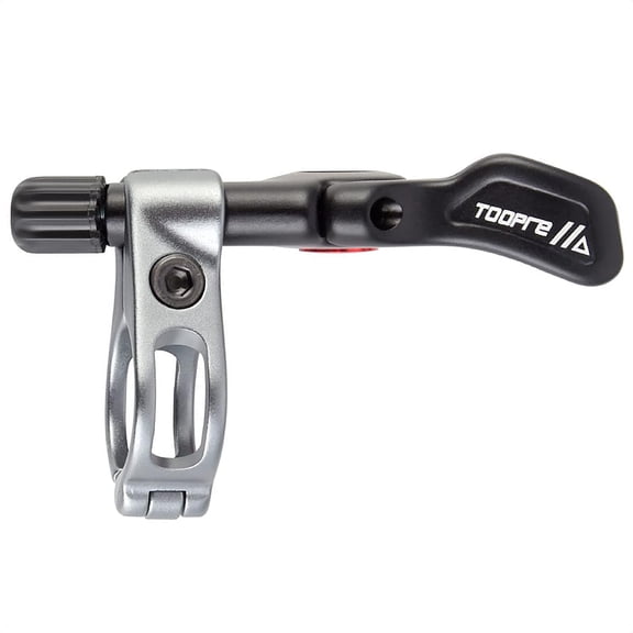 Bike Seatpost Dropper Remote Lever Kit - Universal Adjustable Control with Wrench, Cable, and End Cap for 22.2mm Mountain and Road Bicycle Handlebars